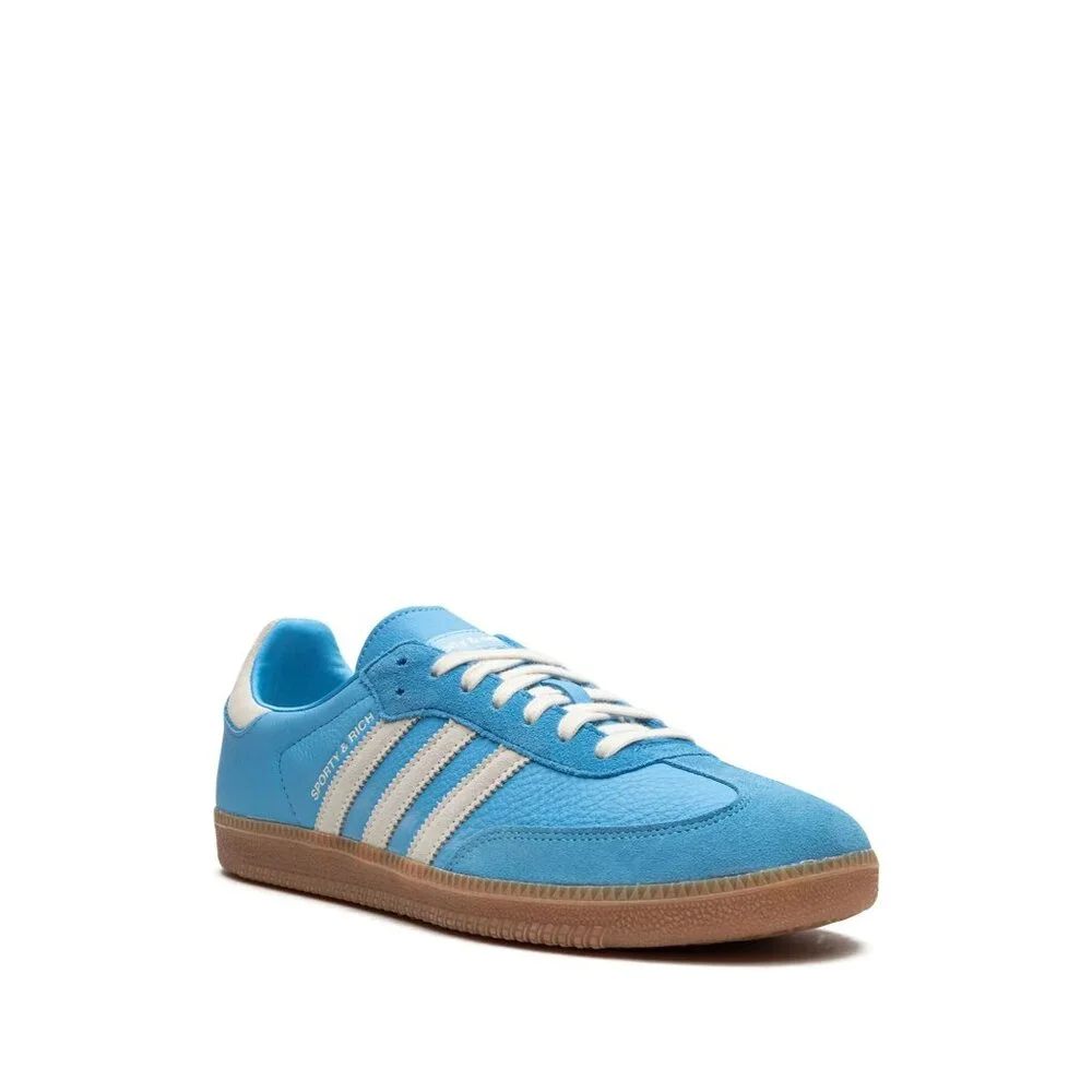SOLD!! Adidas X Samba OG Sporty & Rich Blue Rush Unisex Sneakers Women's  7 - Picture 3 of 6